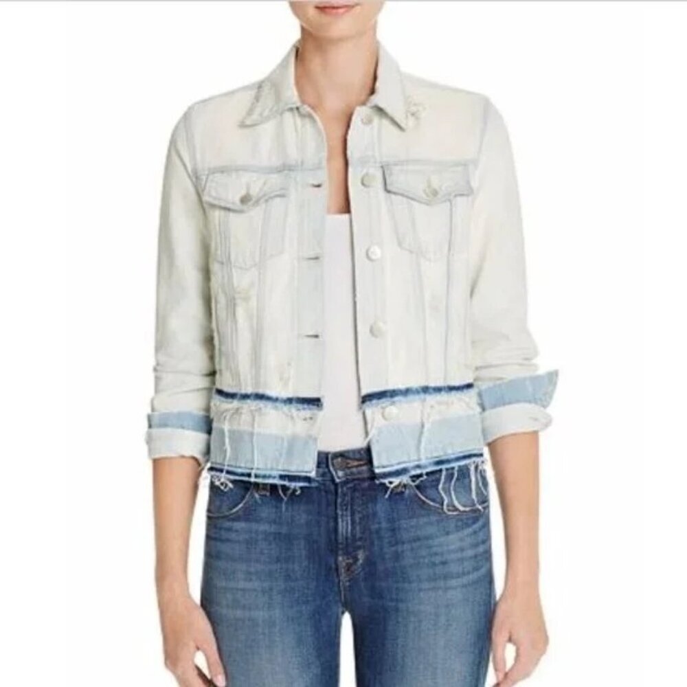 J Brand Deena Denim Jacket Light Wash Womens S